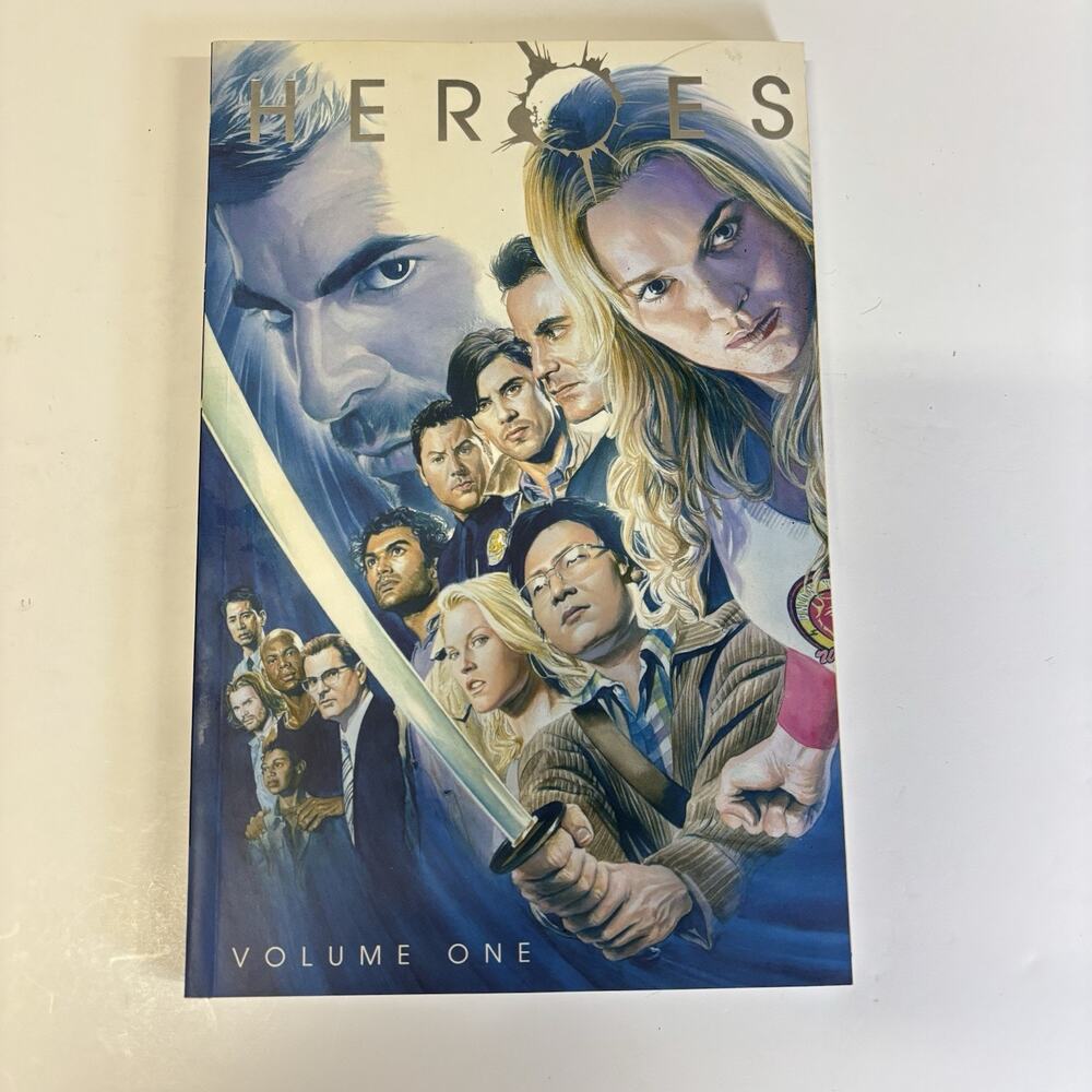 HEROES Volume One HC Graphic Novel 2007 Titan Comics. Nice Condition.